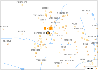 map of Shiri