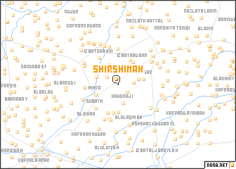 map of Shirshīmah