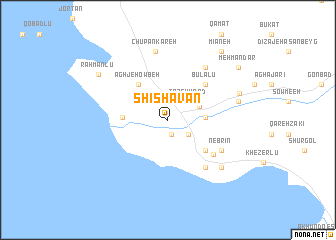 map of Shīshavān