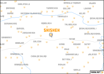 map of Shīsheh