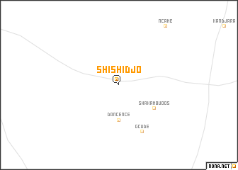map of Shishidjo