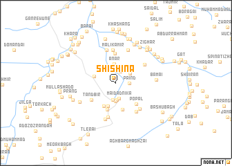 map of Shīshina