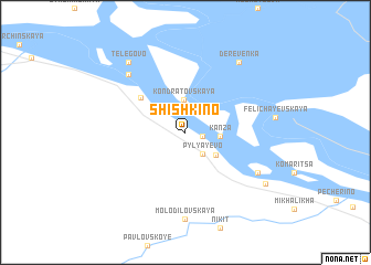 map of Shishkino