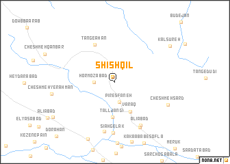 map of Shīsh Qīl