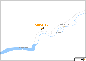 map of Shishtyk