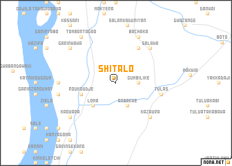 map of Shitalo