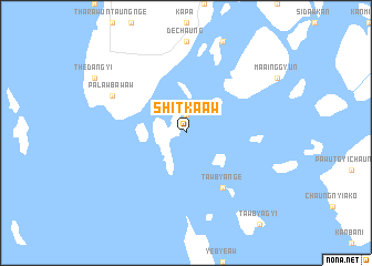 map of Shit-ka-aw