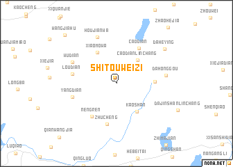 map of Shitouweizi