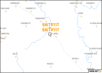 map of Shitpyit