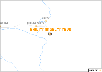 map of Shiviya-Nadelyayevo