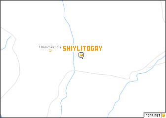 map of Shiylitogay