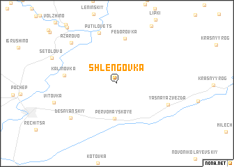 map of Shlengovka