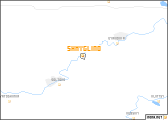 map of Shmyglino