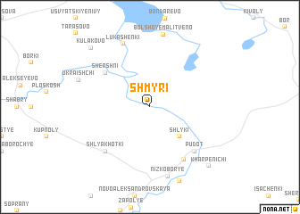 map of Shmyri