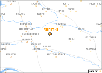 map of Shnitki