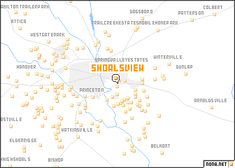 map of Shoalsview