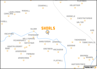 map of Shoals