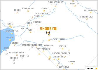 map of Shobeybī