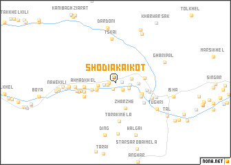 map of Shodiakai Kot