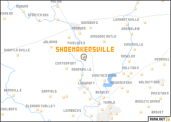 map of Shoemakersville