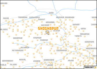 map of Shoghapur