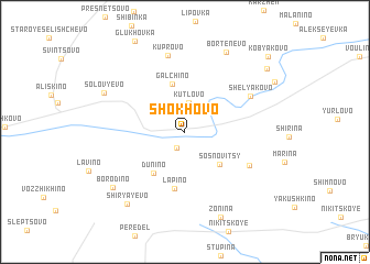 map of Shokhovo
