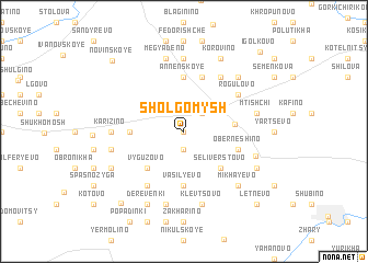 map of Sholgomysh