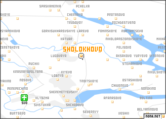 map of Sholokhovo