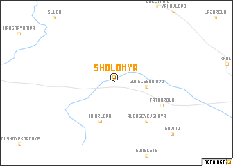 map of Sholomya