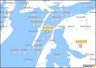 map of Shoma