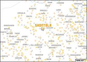 map of Shontāla