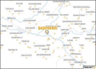 map of Shorapani