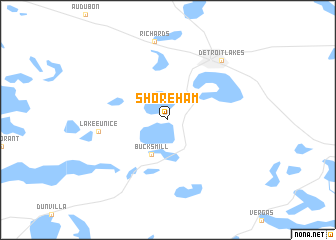 map of Shoreham