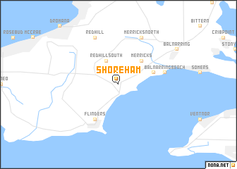 map of Shoreham