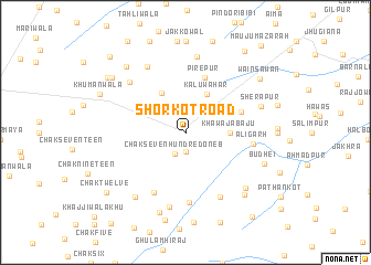 map of Shorkot Road