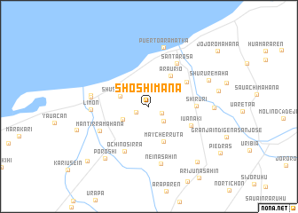 map of Shoshimana