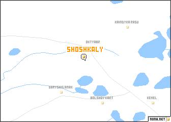 map of Shoshkaly