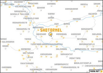map of Shotormel