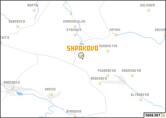 map of Shpakovo