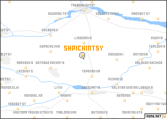 map of Shpichintsy