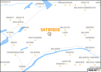 map of Shtanovo