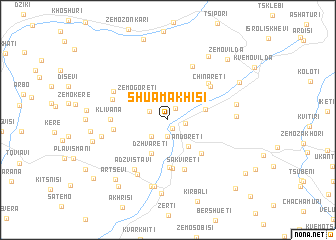 map of Shua-Makhisi