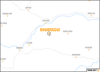 map of Shuanggui