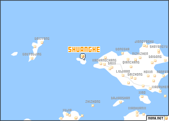 map of Shuanghe