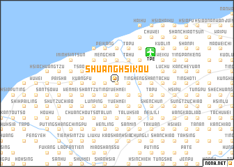 map of Shuang-hsi-k\