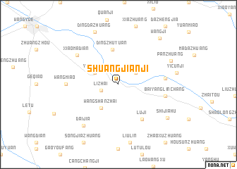 map of Shuangjianji