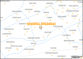 map of Shuanglongdadui