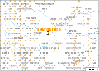 map of Shuang-tung