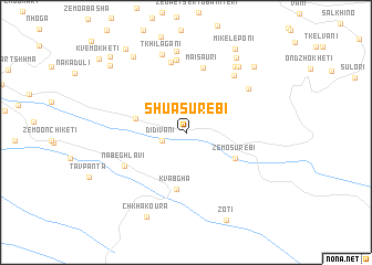map of Shua Surebi