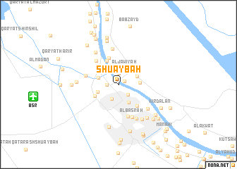 map of Shu‘aybah